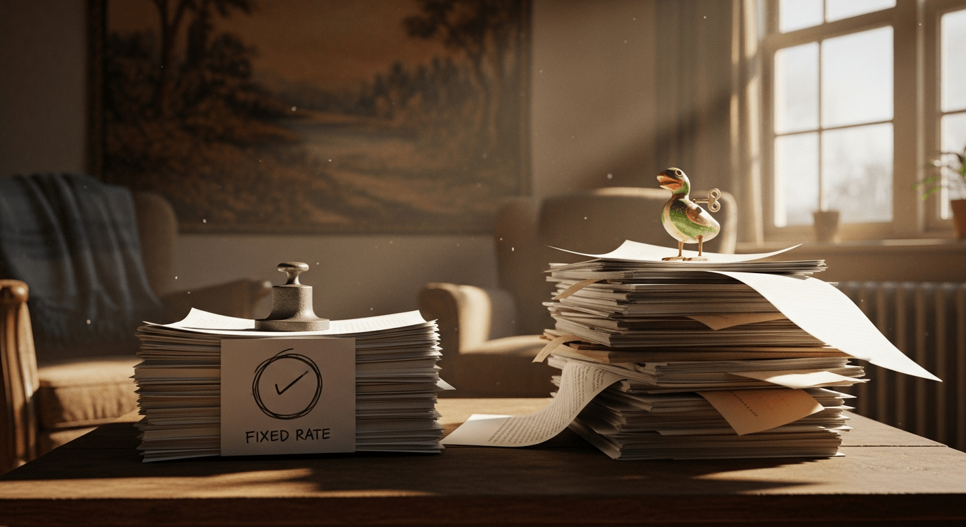 Fixed rate vs adjustable rate mortgage