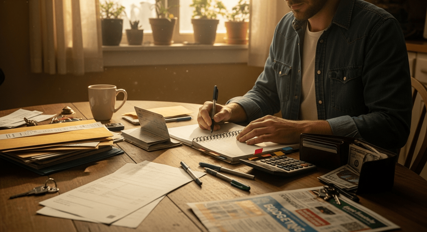 create a monthly budget